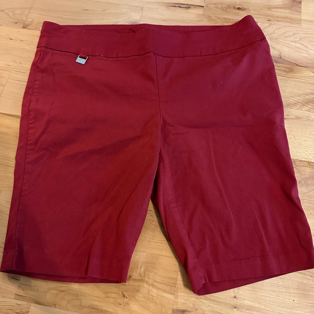 Deep Red Shorts